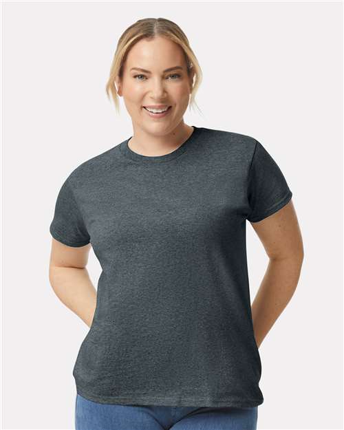 Dark Heather Ultra Cotton® Women’s T-Shirt - 2000L
