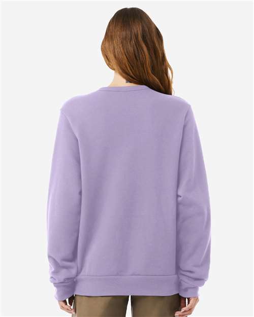 Dark Lavender Sponge Fleece Classic Crewneck Sweatshirt - 3911
