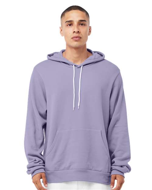 Dark Lavender Sponge Fleece Hoodie - 3719