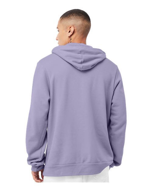 Dark Lavender Sponge Fleece Hoodie - 3719