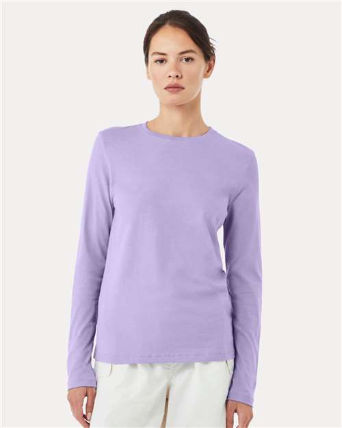 Dark Lavender Women’s Jersey Long Sleeve Tee - 6500