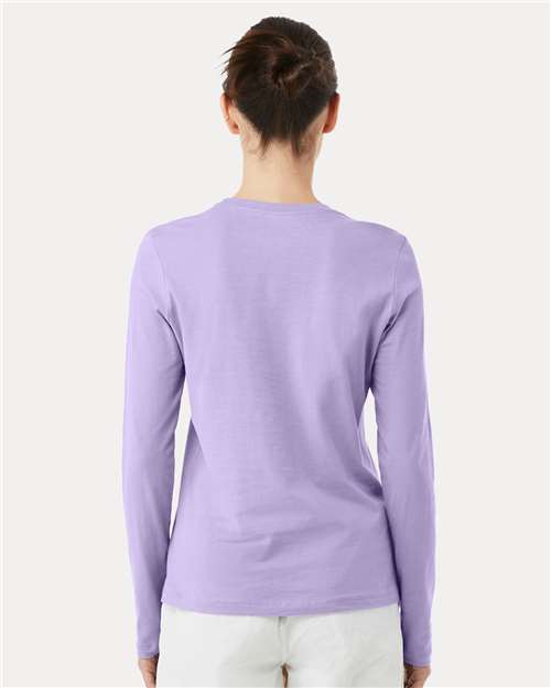Dark Lavender Women’s Jersey Long Sleeve Tee - 6500