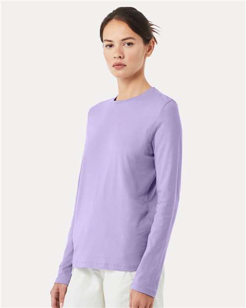 Dark Lavender Women’s Jersey Long Sleeve Tee - 6500