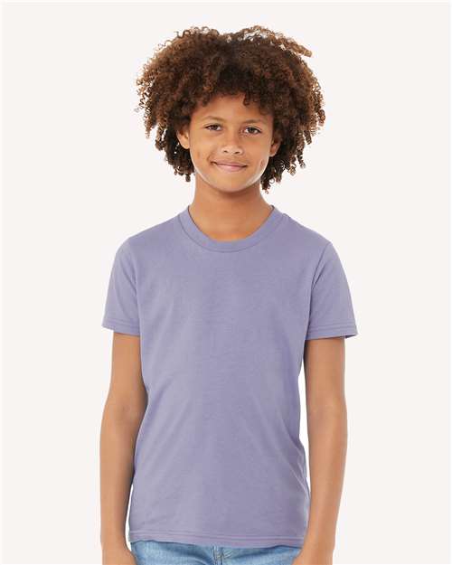 Dark Lavender Youth Jersey Tee - 3001Y