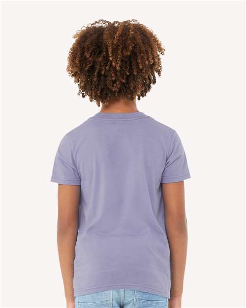 Dark Lavender Youth Jersey Tee - 3001Y