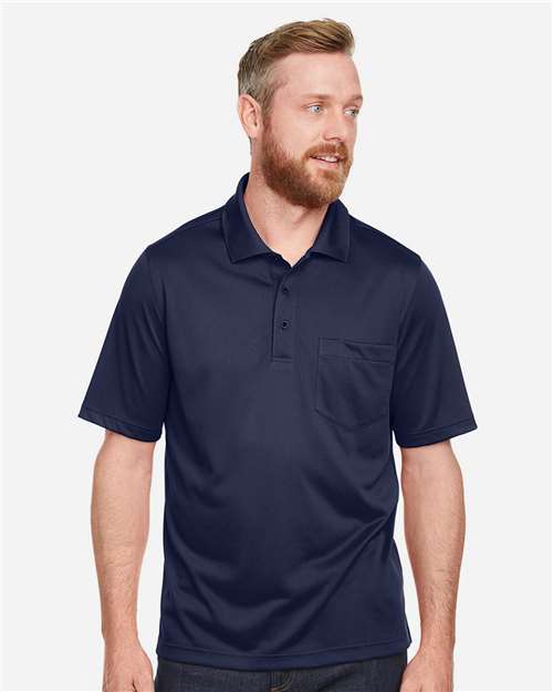 Dark Navy Men's Advantage Snag Protection Plus IL Pocket Polo - M348P