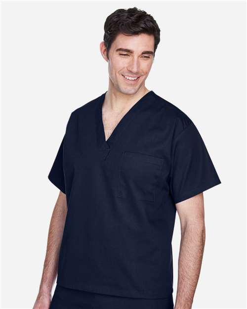 Dark Navy Unisex Restore Scrub Top - M897