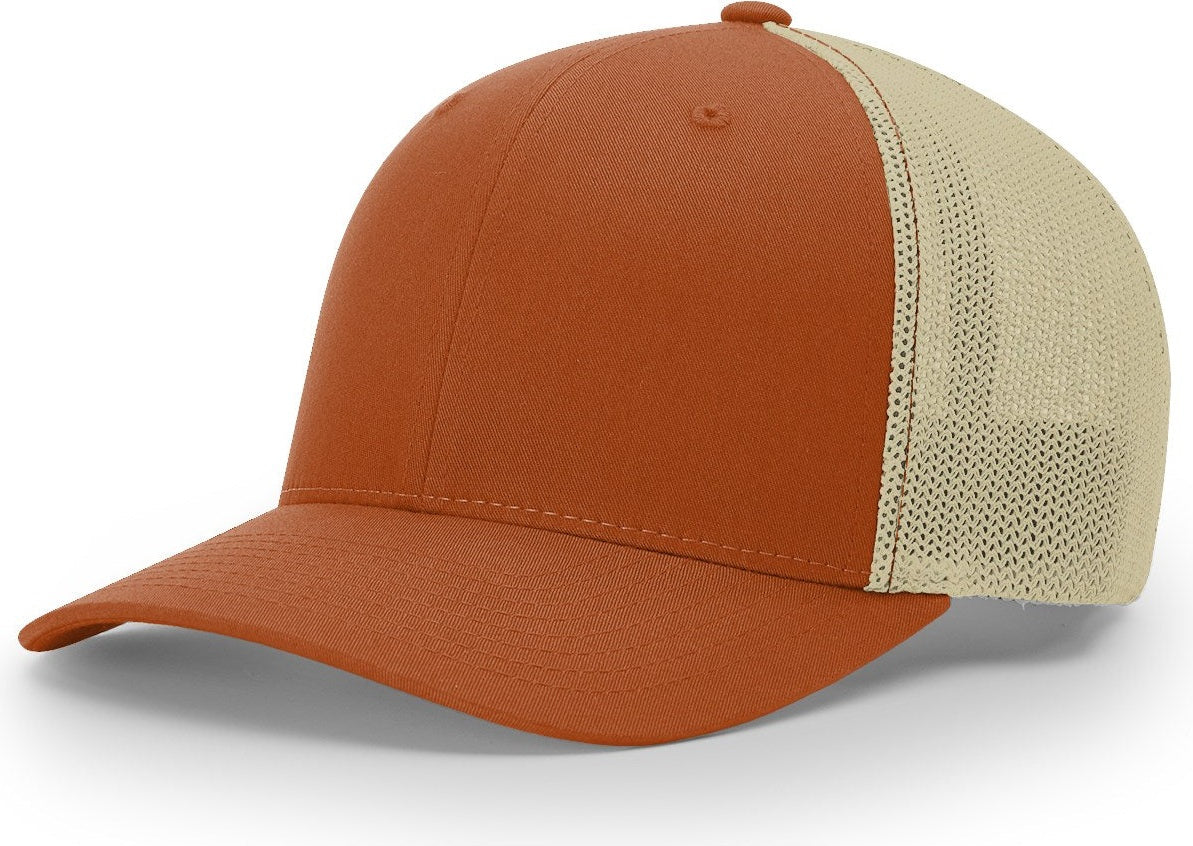 Dark Orange/Khaki R-Flex Trucker grouped