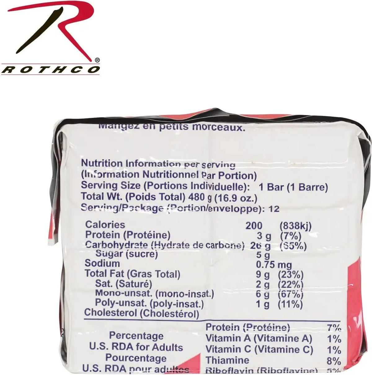 Datrex 2400 Calorie Emergency Food Ration