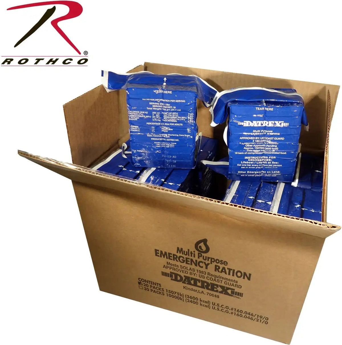 Datrex Blue 3600 Calorie Emergency Food Ration