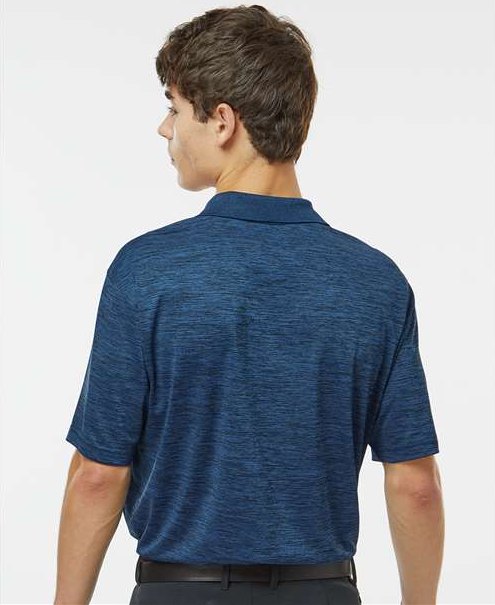 Deep Blue Heather Dakota Striated Heather Polo - 130