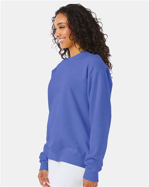 Deep Forte Blue Garment-Dyed Crewneck Sweatshirt - GDH400