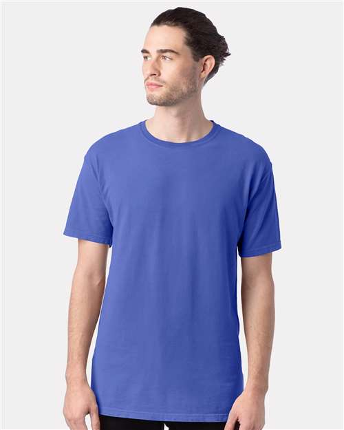 Deep Forte Blue Garment-Dyed T-Shirt - GDH100