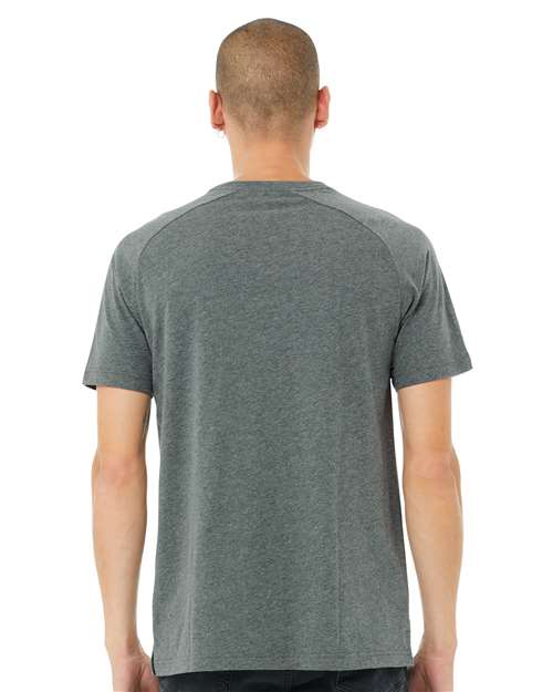 Deep Heather Heather CVC Raglan Tee - 3201