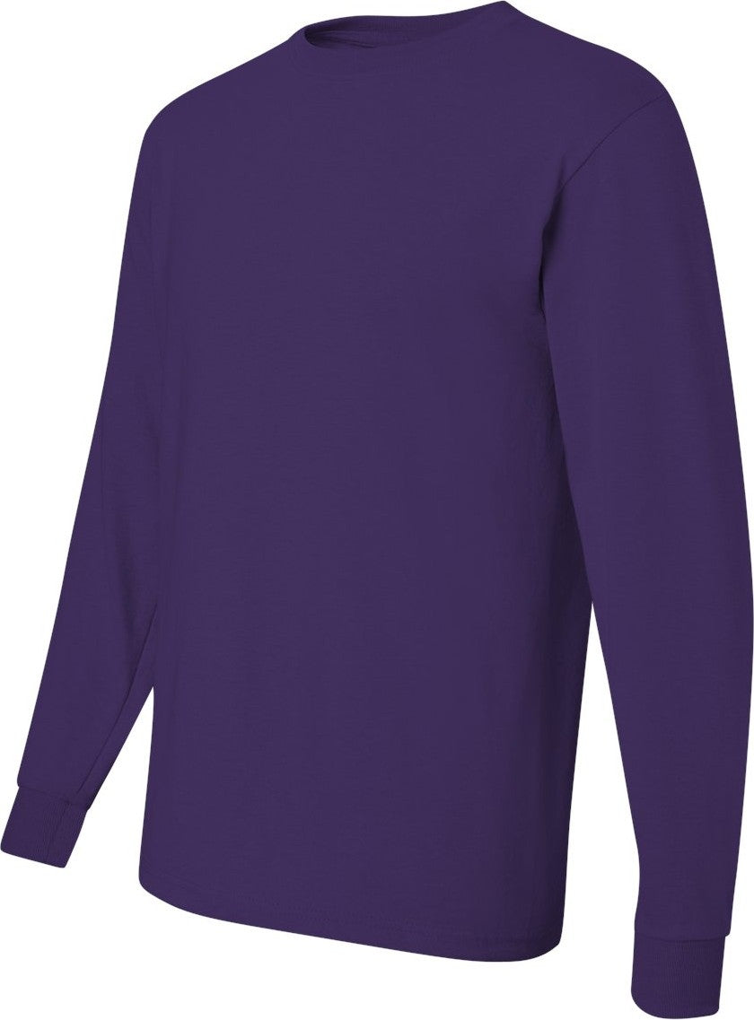 Deep Purple Dri-Power® Long Sleeve 50/50 T-Shirt - 29LSR