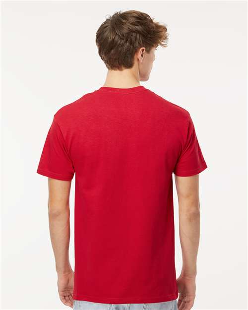Deep Red Gold Soft Touch T-Shirt - 4800