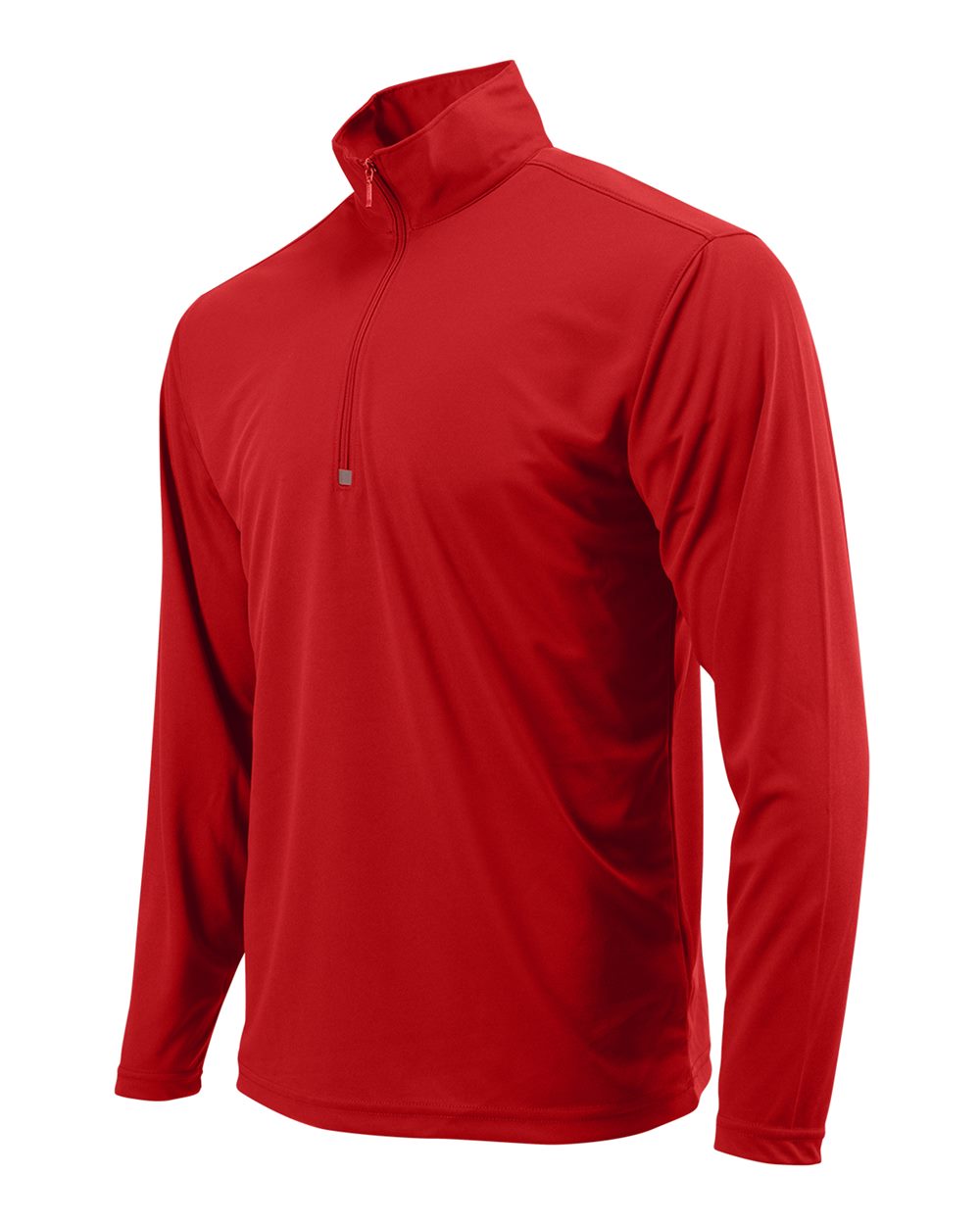 Deep Red Malibu Performance Quarter-Zip Pullover - 350