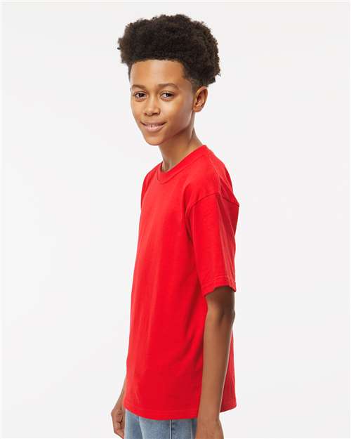 Deep Red Youth Gold Soft Touch T-Shirt - 4850