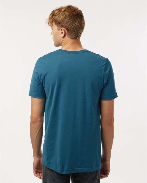 Deep Teal Combed Cotton T-Shirt - 602