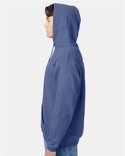 Denim Blue Ecosmart® Hooded Sweatshirt - P170