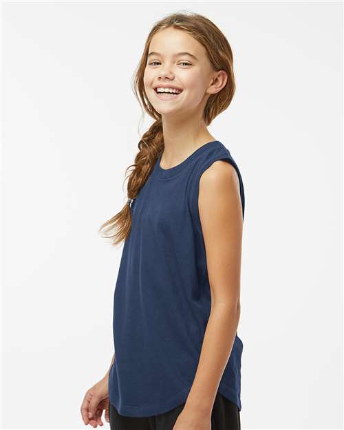 Denim Girls' Relaxed Fine Jersey Tank - 2692