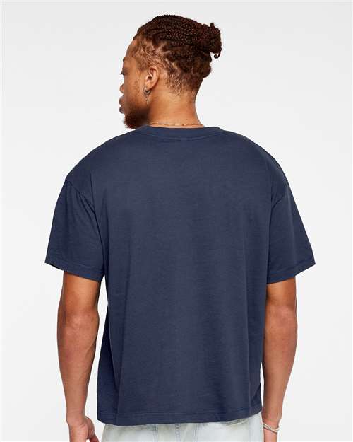 Denim Relaxed Crew Tee - 3520