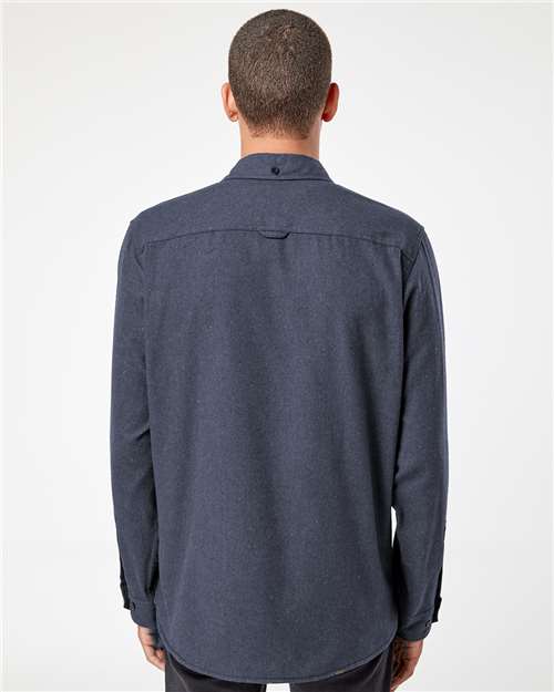 Denim Solid Flannel Shirt - 8200