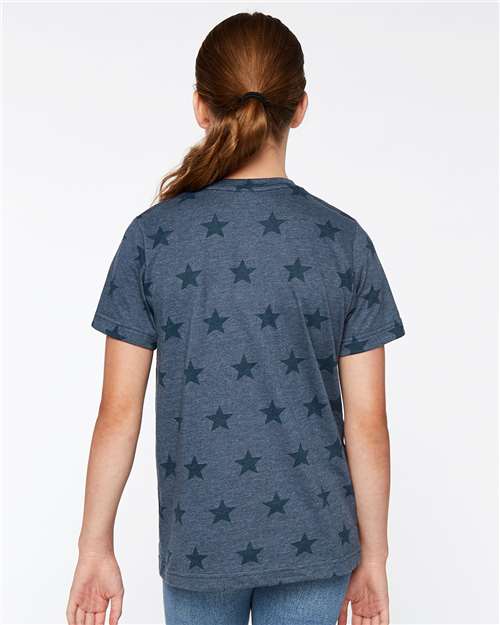 Denim Star Youth Star Print Tee - 2229