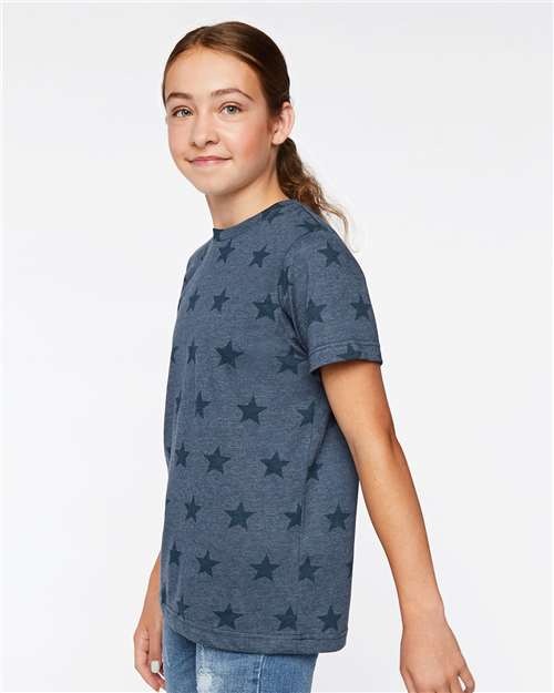 Denim Star Youth Star Print Tee - 2229