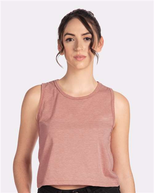 Desert Pink Women's Festival Crop Tank - 5083