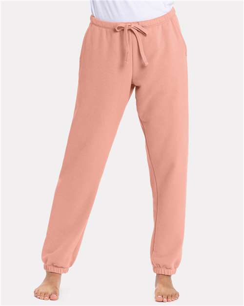 Desert Pink Women's Laguna Sueded Sweatpants - 9884