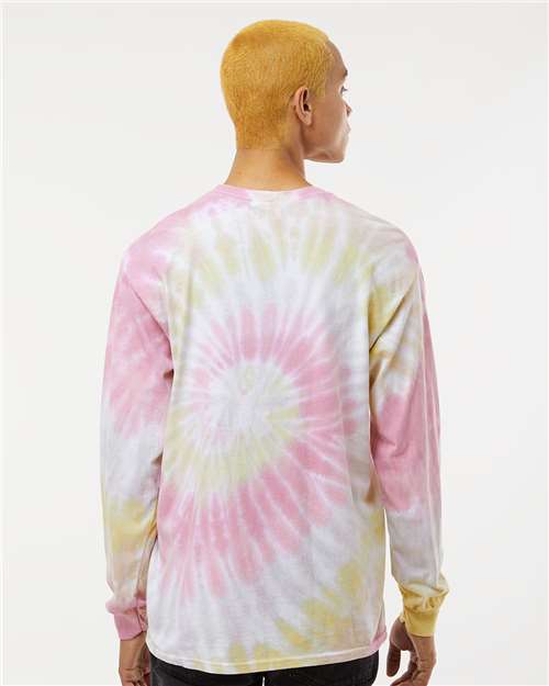 Desert Rose Tie-Dyed Long Sleeve T-Shirt - 2000