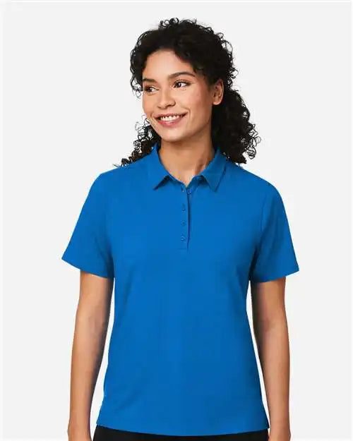 Devon & Jones Dg120w Women’s Raleigh Stretch Polo - French Blue