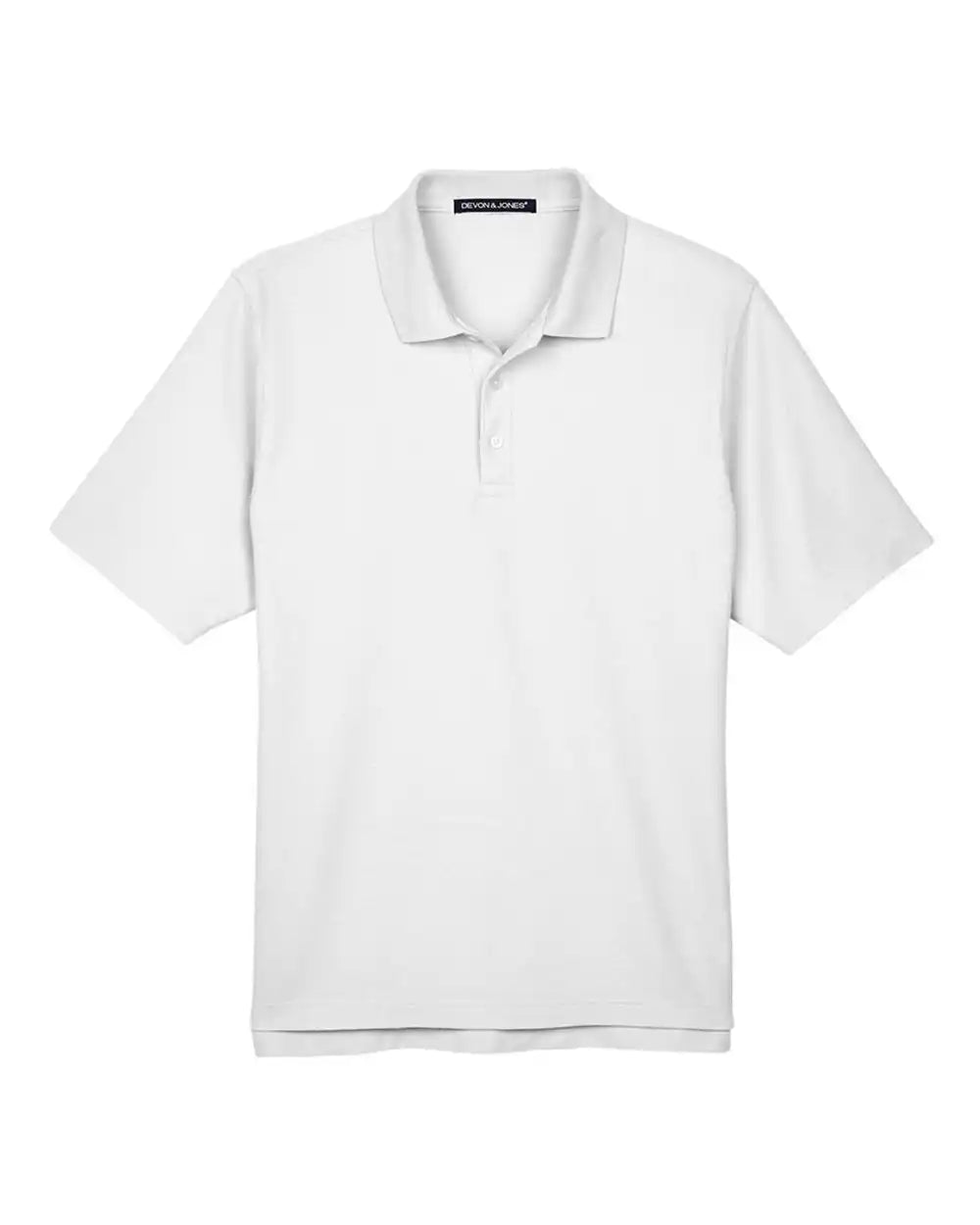 Devon & Jones Dg150 Men’s Drytec20™ Performance Polo - White - Xs