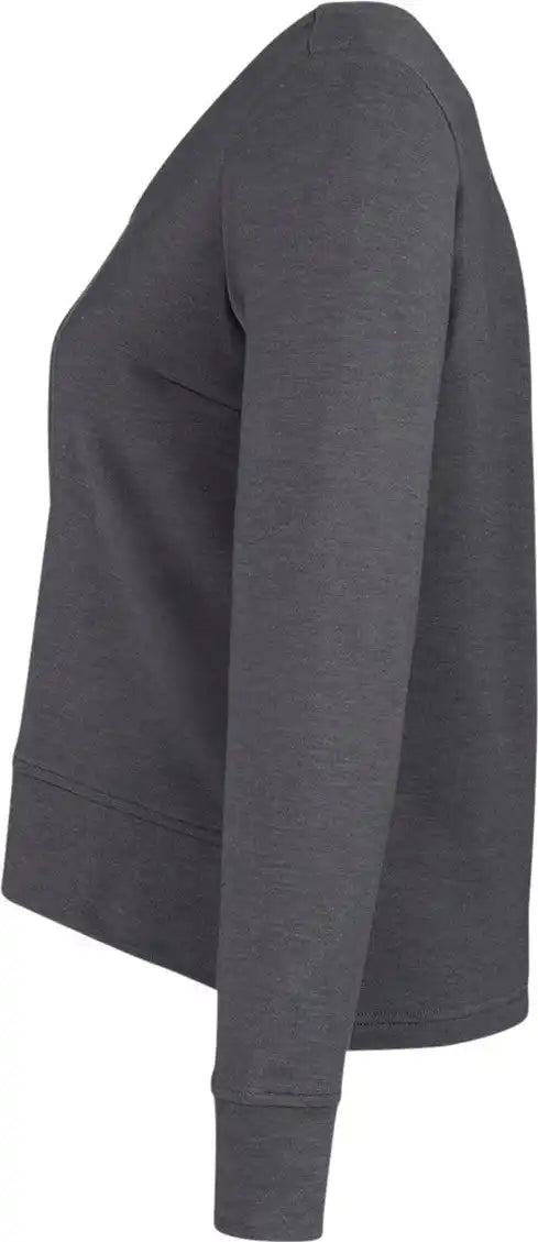 Devon & Jones Dg482w Women’s New Classics® Charleston Pullover - Black Melange