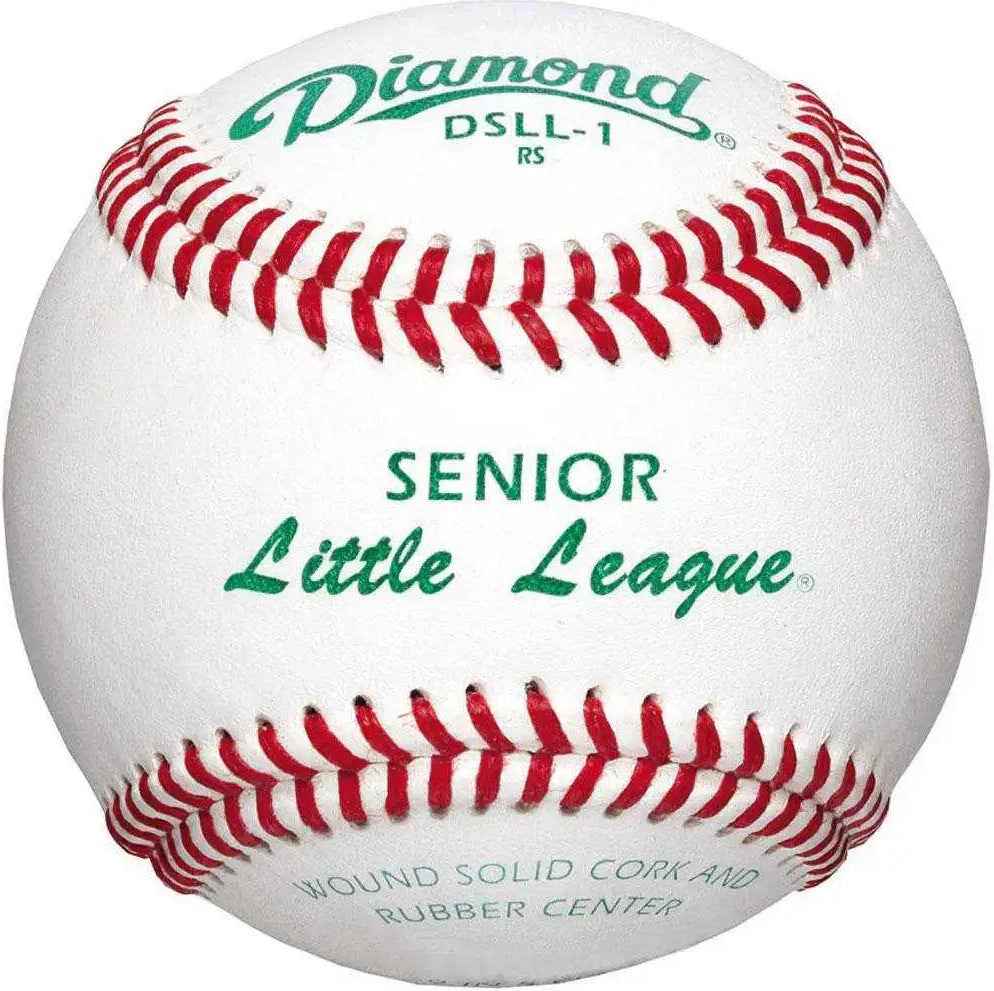 Diamond Dsll-1 Senior Little League Baseballs - 1 Dozen - White