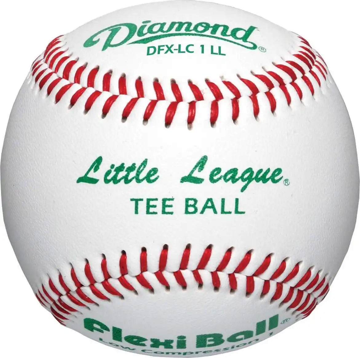 Diamond Little League Low Compression Level 1 Tee Ball Baseballs - Dozen - White
