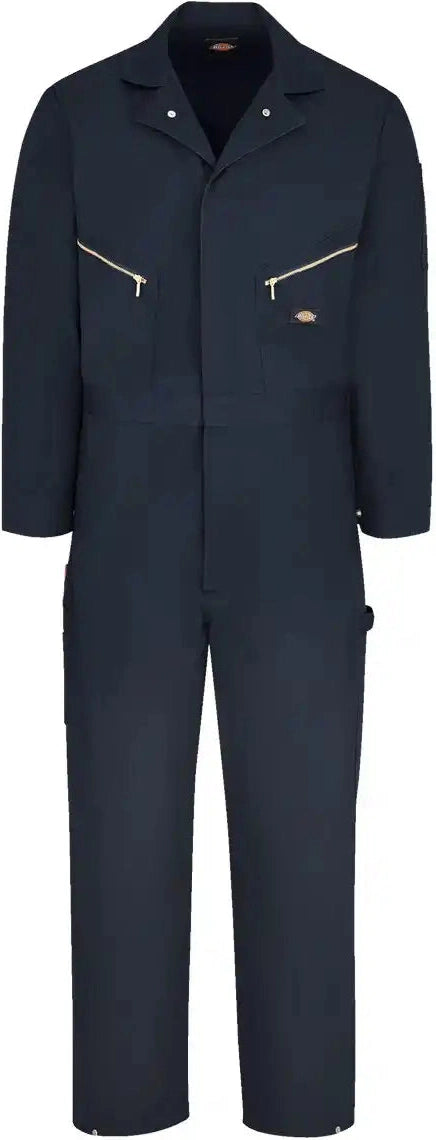 Dickies 4877 Deluxe Long Sleeve Cotton Coverall - Dark Navy - s
