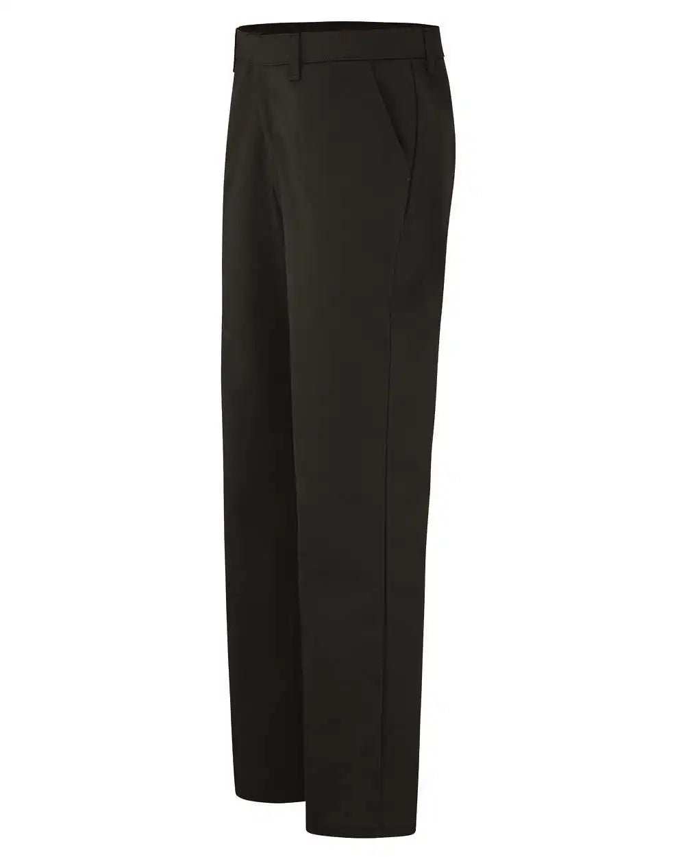 Dickies Fp92 Women’s Industrial Flat Front Pants - Black - 37 Unhemmed - 10