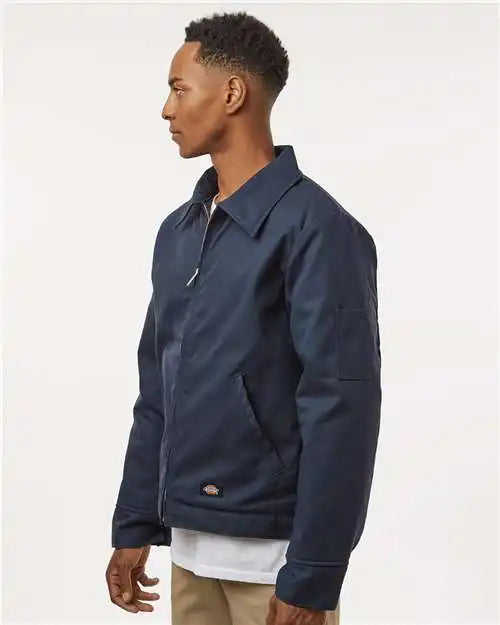 Dickies Tj55t Insulated Industrial Eisenhower Jacket - Tall Sizes - Dark Navy