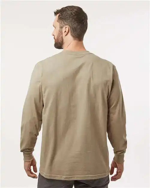 Dickies Wl50 Traditional Heavyweight Long Sleeve T-shirt - Desert Sand