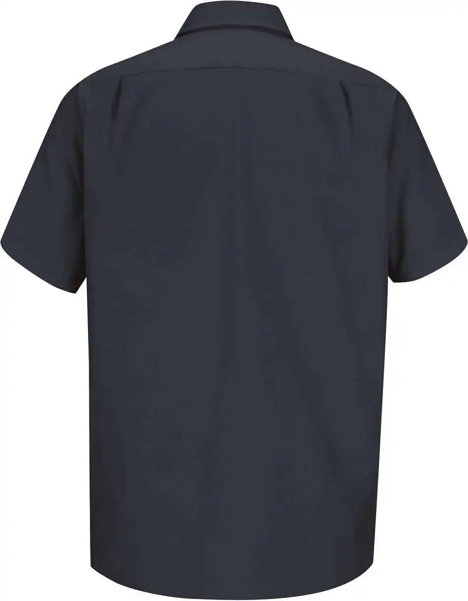 Dickies Ws20t Short Sleeve Work Shirt - Tall Sizes - Navy - Lt