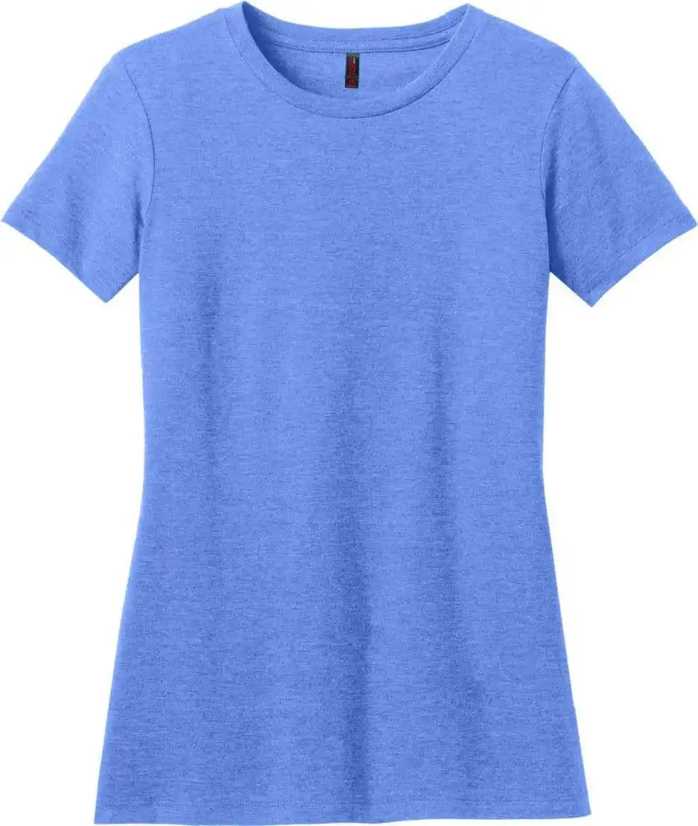 District Dm108l Women’s Perfect Blend Cvc Tee - Htrdroyal
