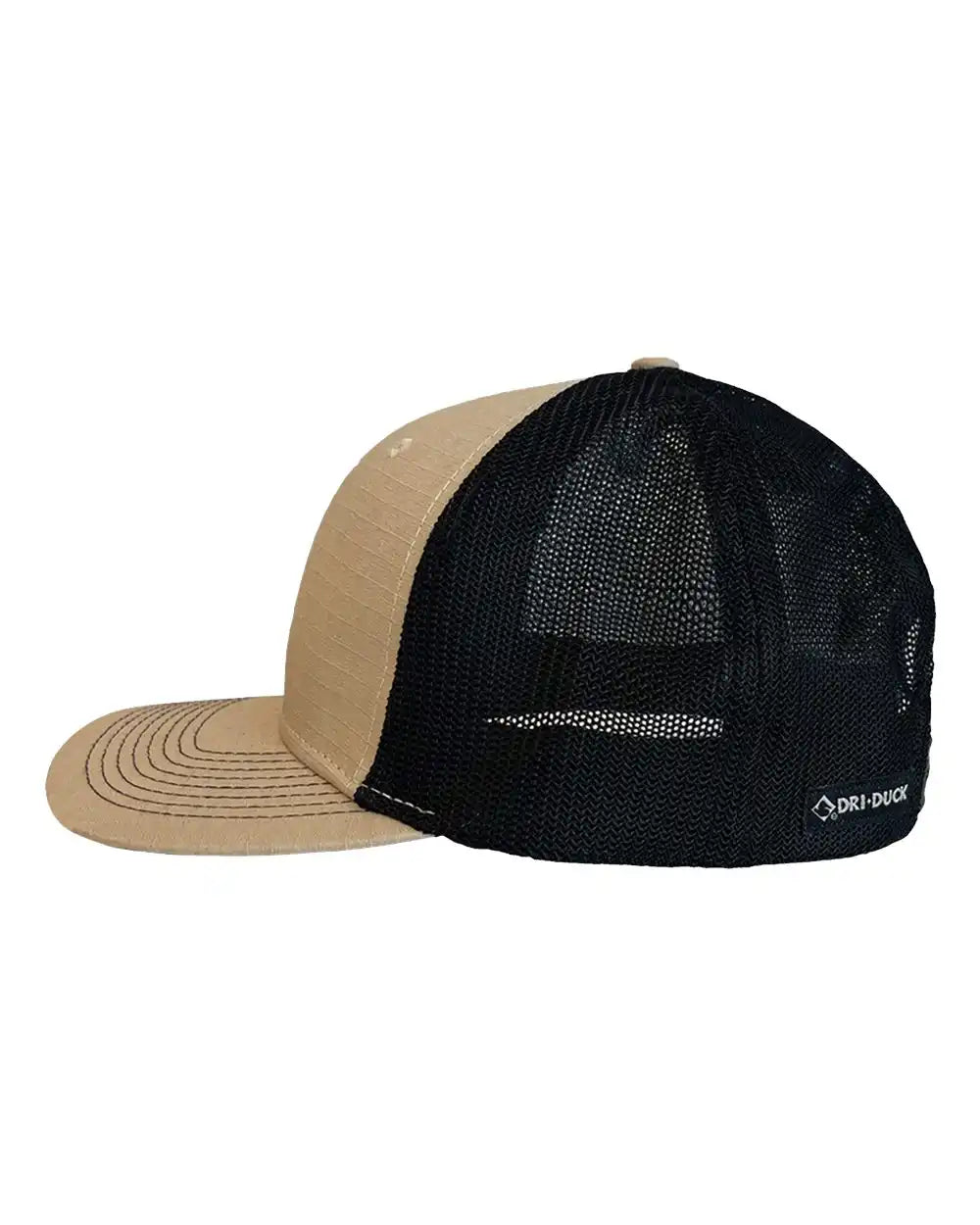 Dri Duck 3368 Legion Cap - Khaki - Adjustable