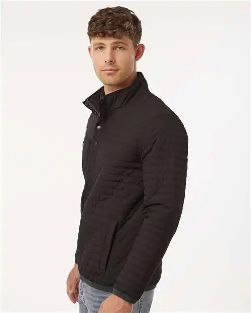 Dri Duck 5303d Keystone Quilted Pullover - 5303 - Black