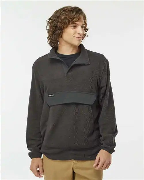 Dri Duck 7356 Timber Mountain Fleece Pullover - Charcoal