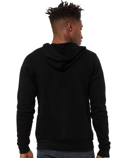 DTG Black Sponge Fleece Full-Zip Hoodie - 3739