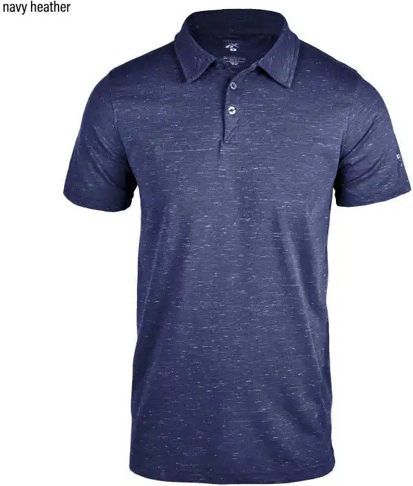 Reebok 7140 Elite Polo - Navy Heather / s