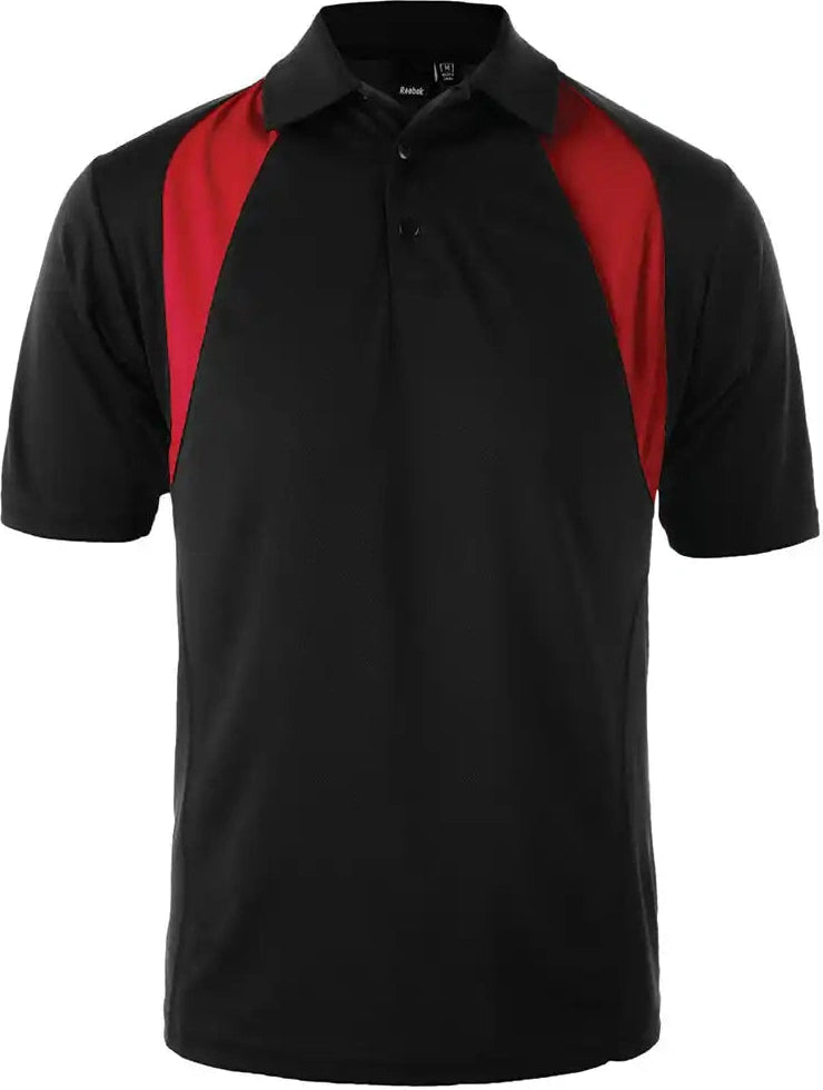 Reebok 7290 Athletic Polo - Black/red / s