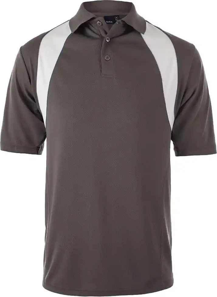 Reebok 7290 Athletic Polo - Graphite/white / s